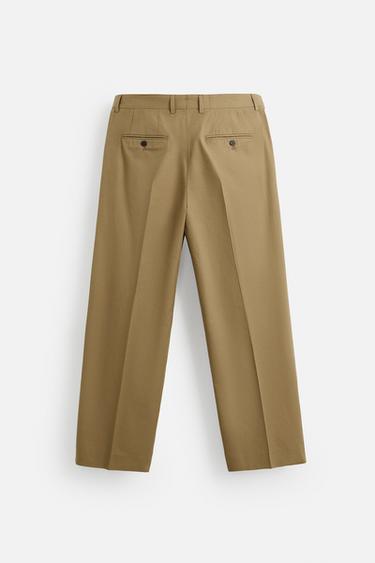 PANTALON À PINCES ÉDITION LIMITÉE - Sable de Zara - Image 8