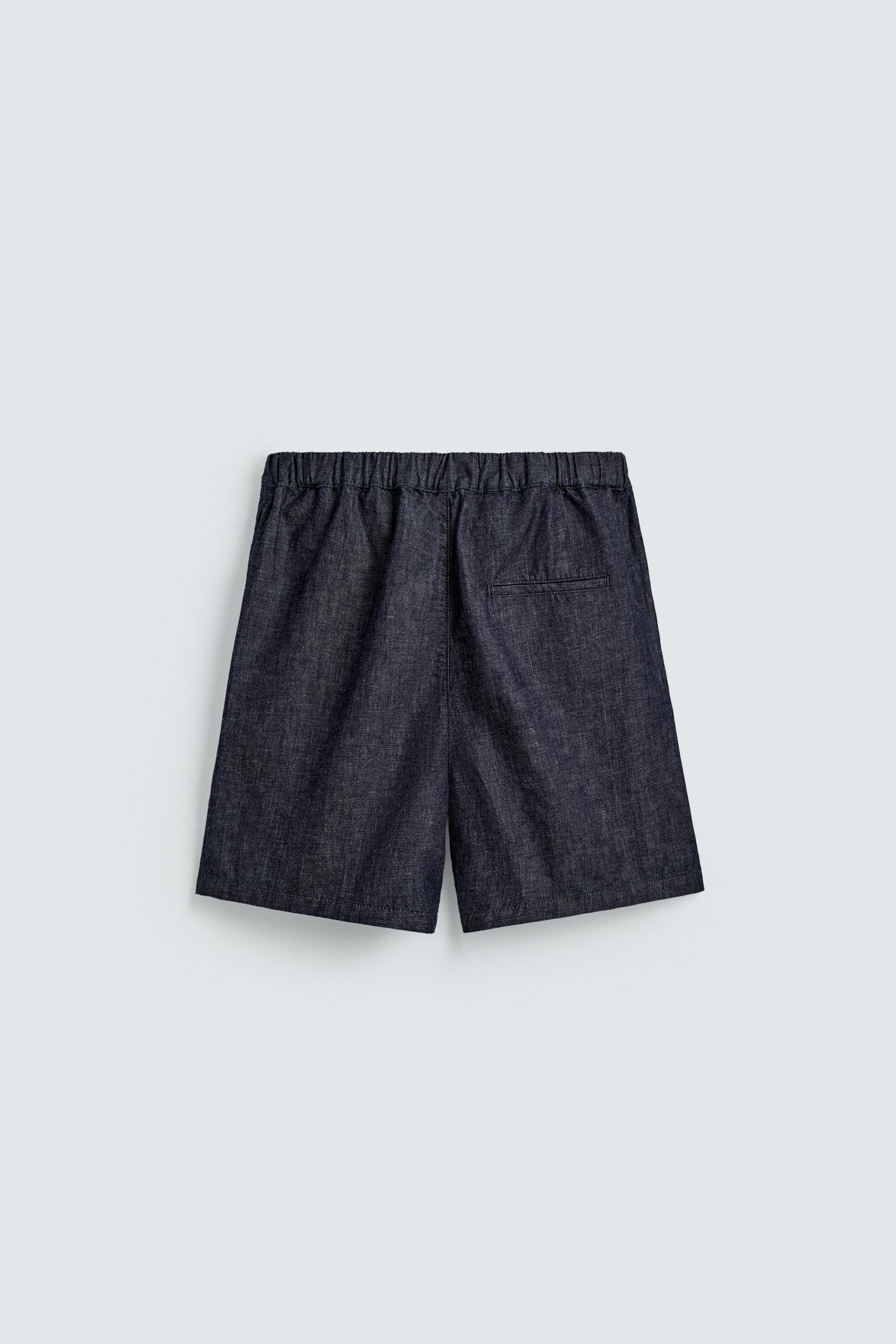 LIGHTWEIGHT DENIM SHORTS