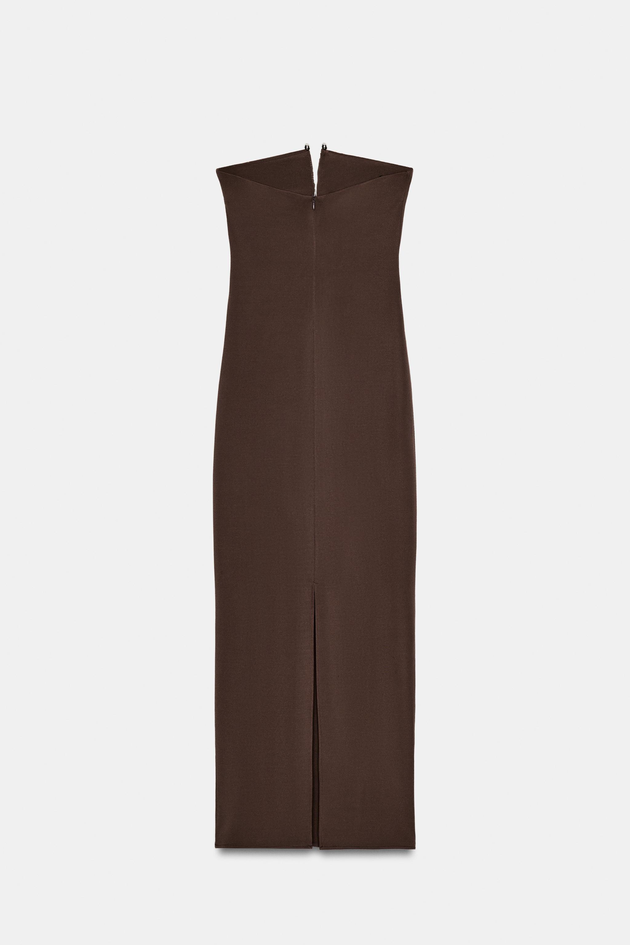 STRAPLESS DRESS