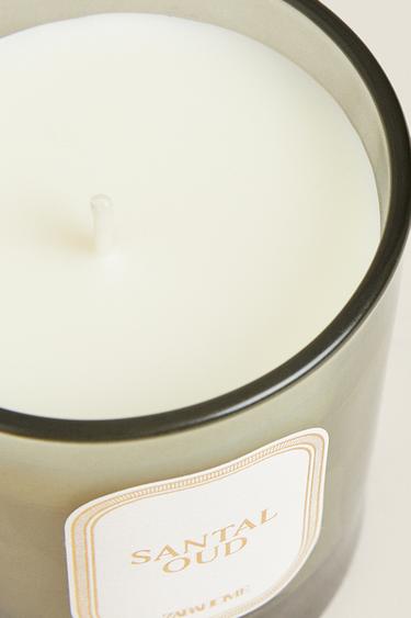 (200 G) BOUGIE PARFUMÉE SANTAL OUD - Marron chiné de Zara - Image 3