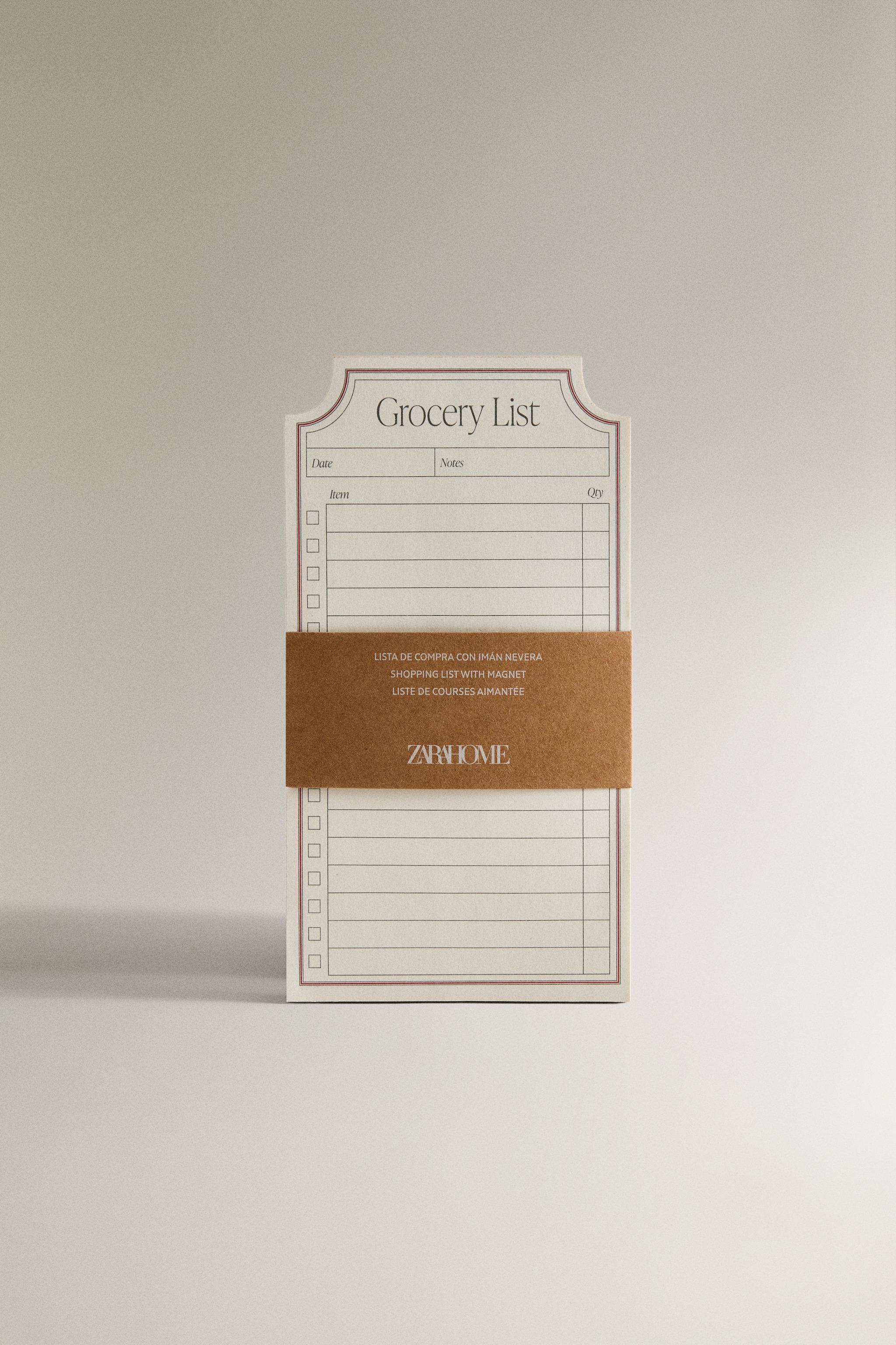SHOPPING LIST MAGNET (45 SHEETS)