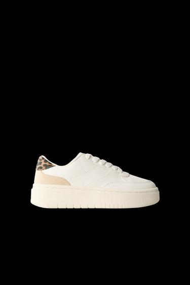 PLATFORM SNEAKERS - White by Zara - Image 0