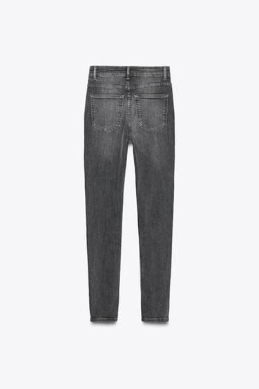 TRF SCULPT HIGH-WAIST JEANS - Anthracite grey by Zara - Image 5