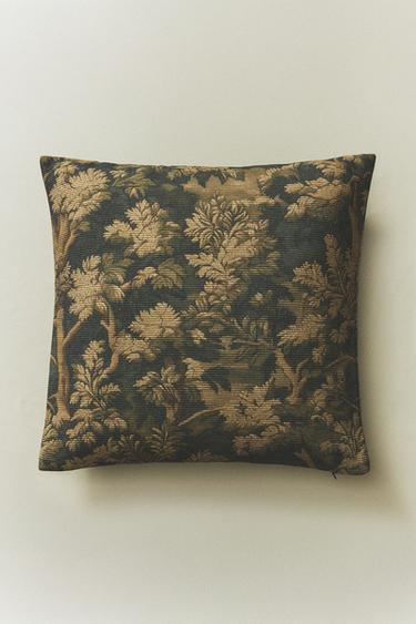 TREE CUSHION COVER - Green by Zara - Image 5