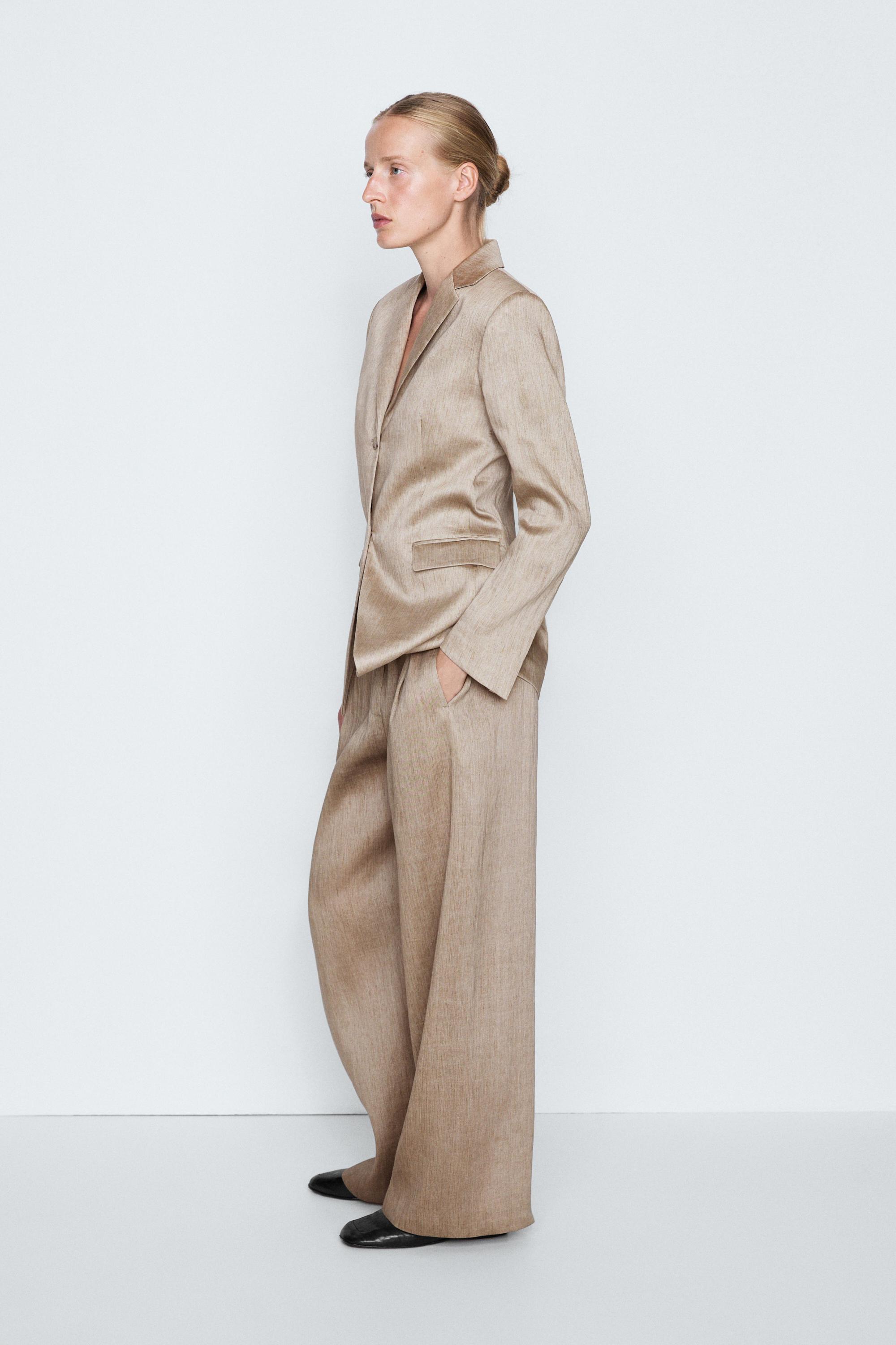 Satin fluid blazer - STUDIO