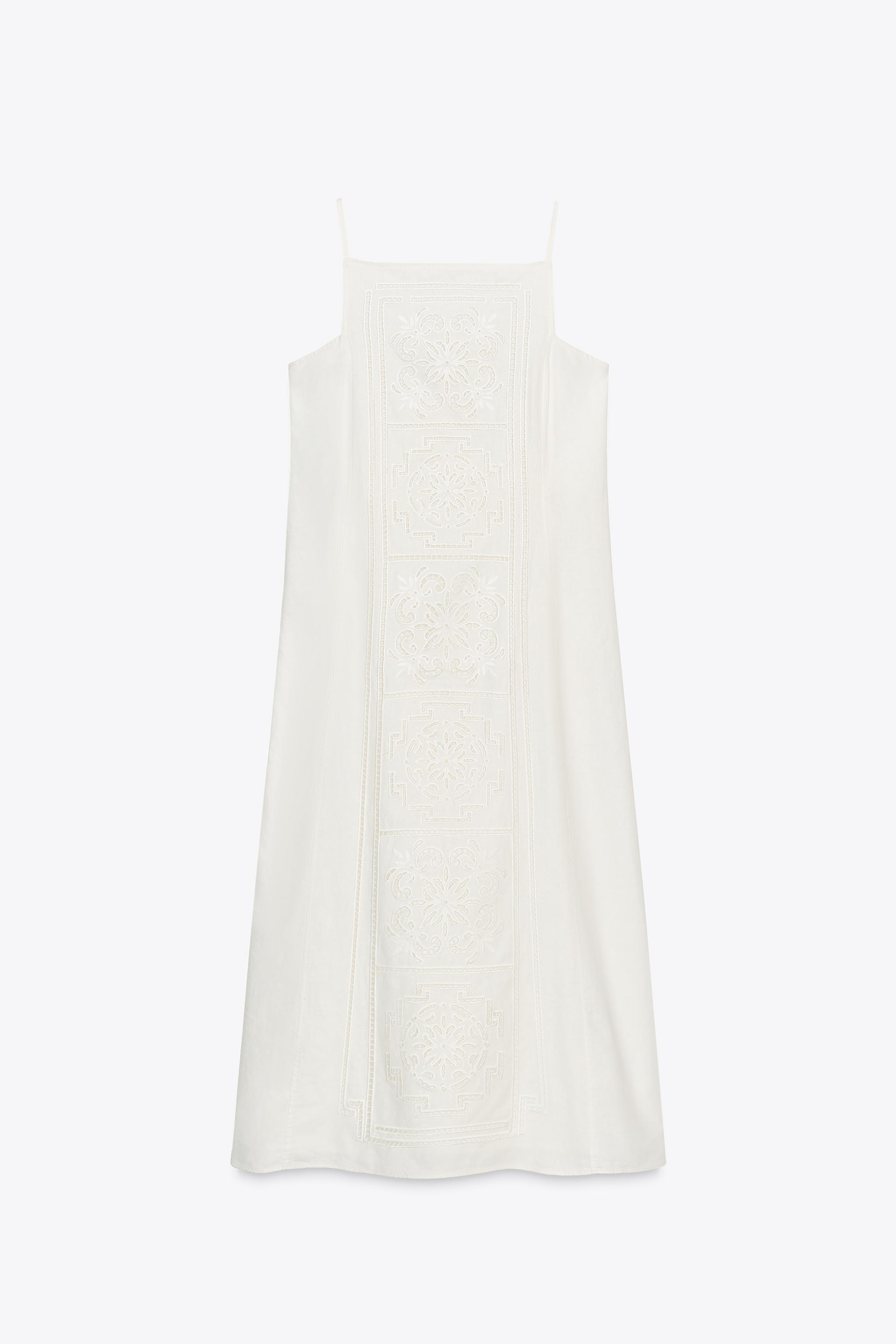 ROBE BRODÉE AVEC LIN ZW COLLECTION