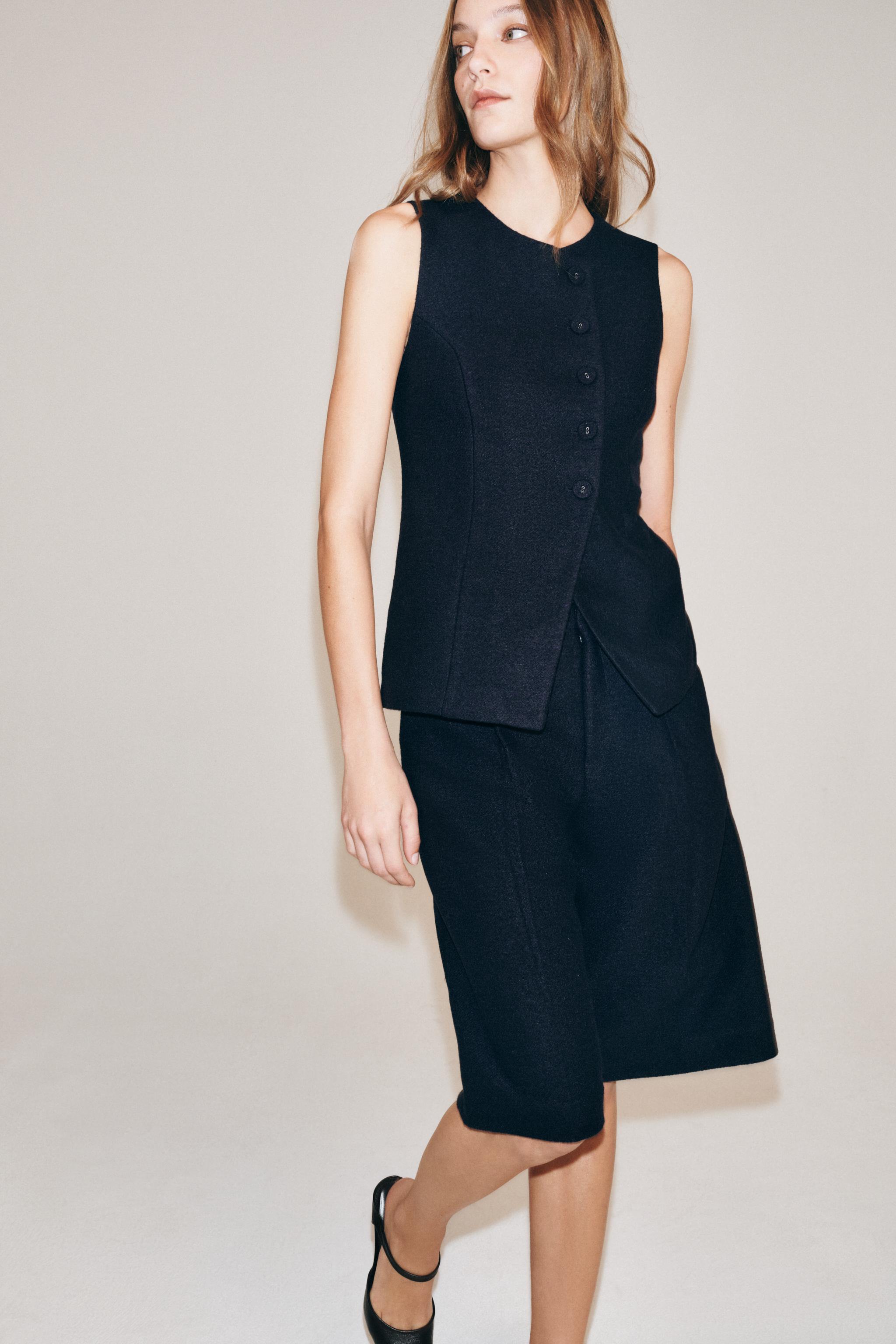 Wool-Blend Bermuda Shorts by Zara