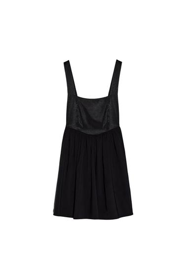 CONTRAST DRESS