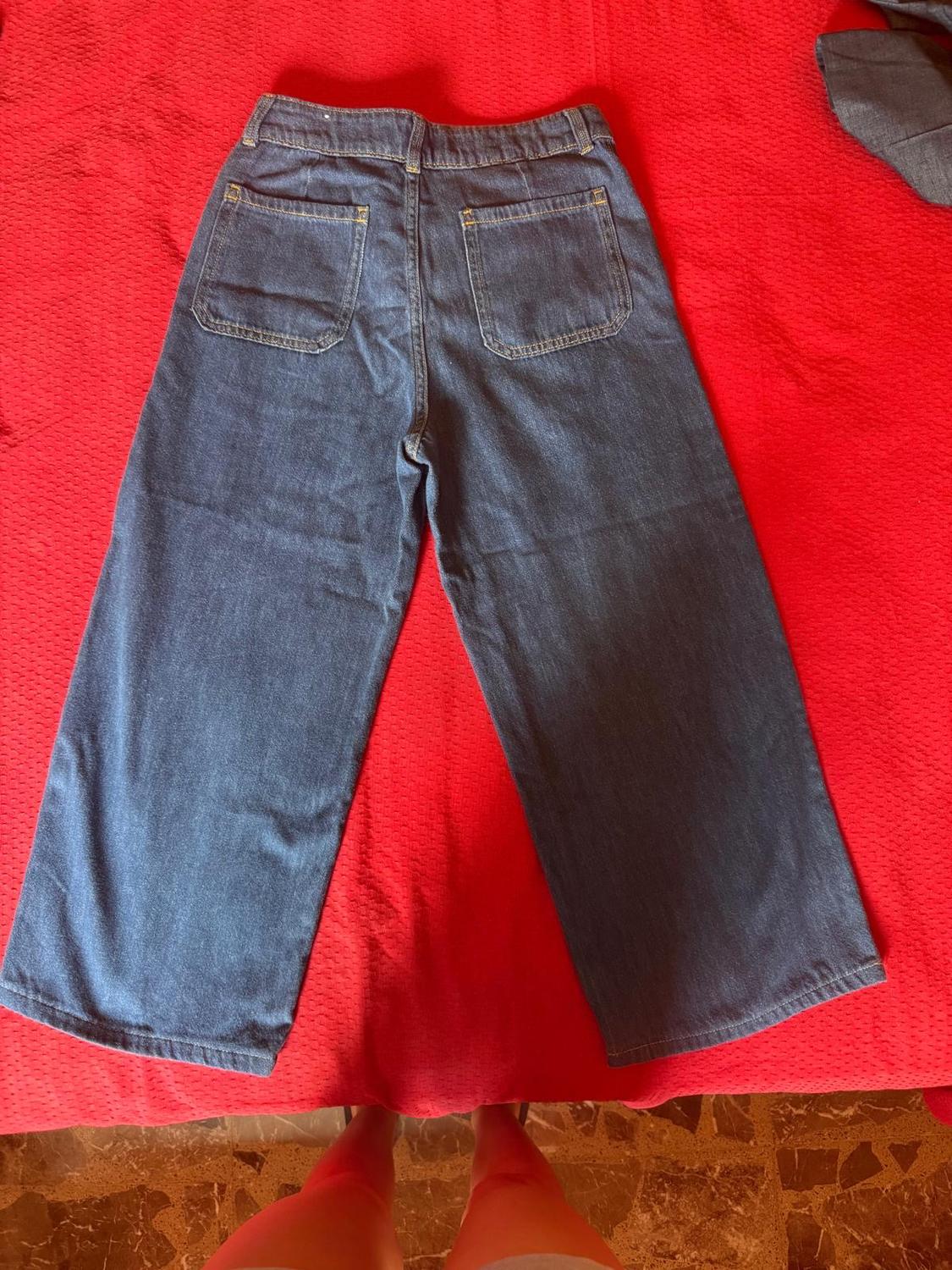 Z1975 HIGH-WAIST CULOTTE JEANS WITH BUTTONS - Image 2