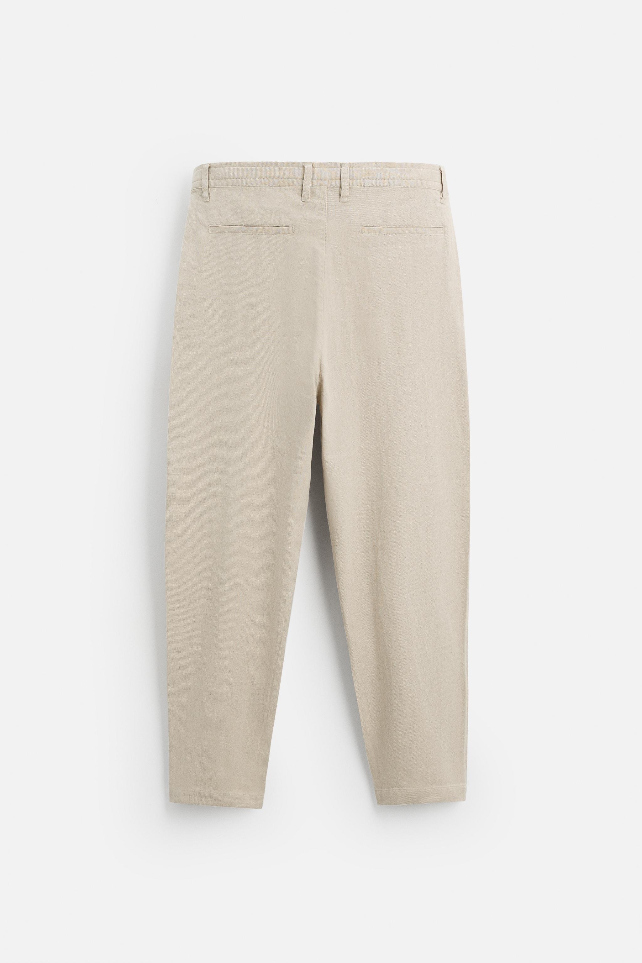 LINEN PANTS - Light beige | ZARA United States