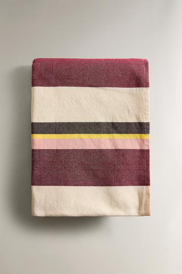 STRIPED COTTON TABLECLOTH X COLLAGERIE - striped by Zara