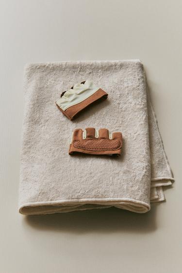 LOT GANTS GYM (LOT DE 2) - Marron de Zara - Image 5