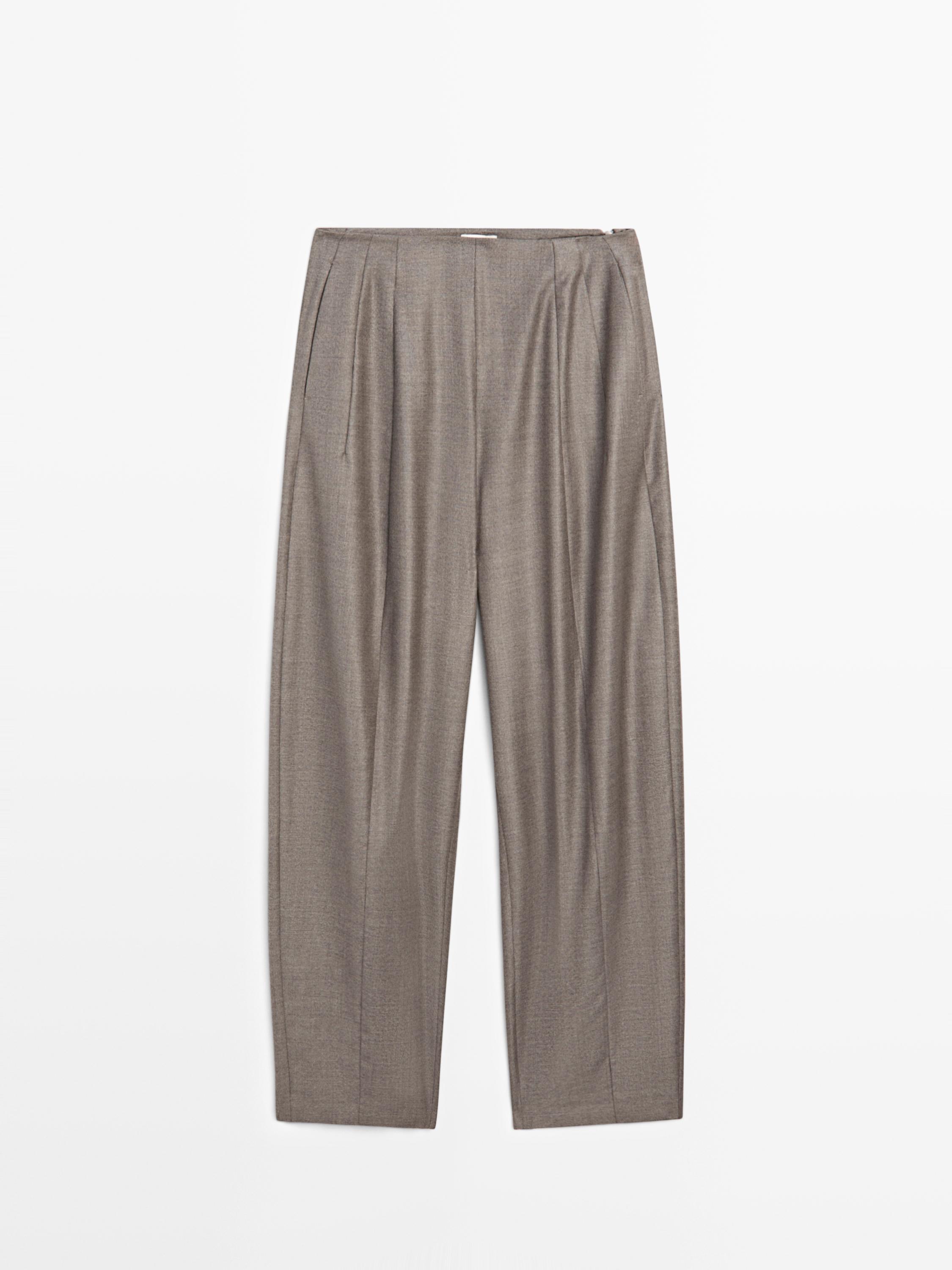 Tailored balloon fit trousers - LIMITED
