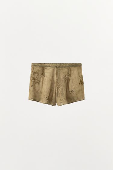 PRINTED SHORTS - Multicoloured by Zara