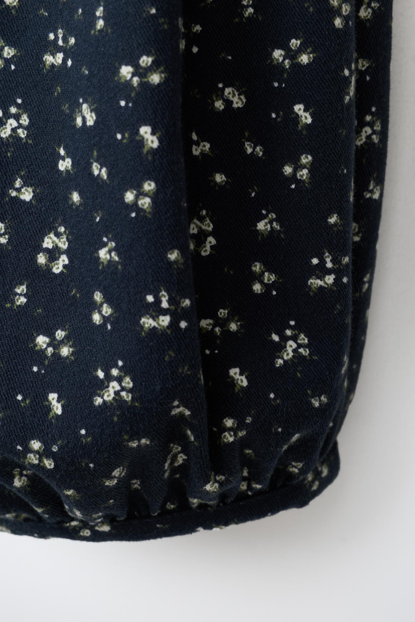 Детские брюки Zara Printed Bloomer, цвет: Чёрный — фото 4