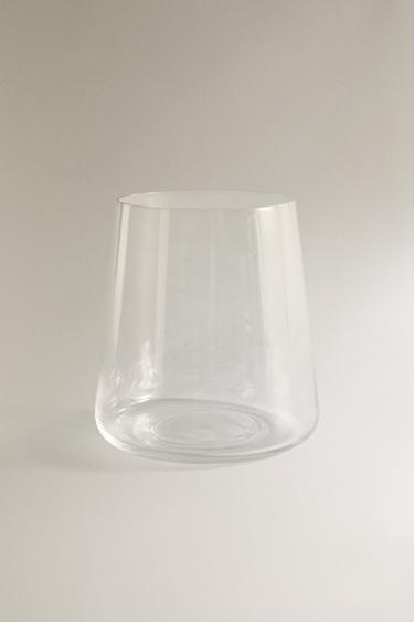 SKLENICE KÓNICKÉHO TVARU Z KRYSTALÍNU - Průhledná od Zara