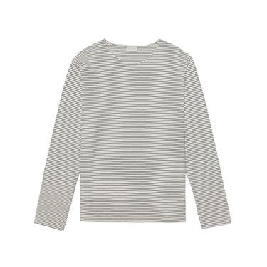 STRIPED JACQUARD T-SHIRT - Ecru / Black by Zara