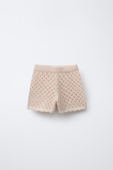 BERMUDA PUNTO - rosa claro de Zara