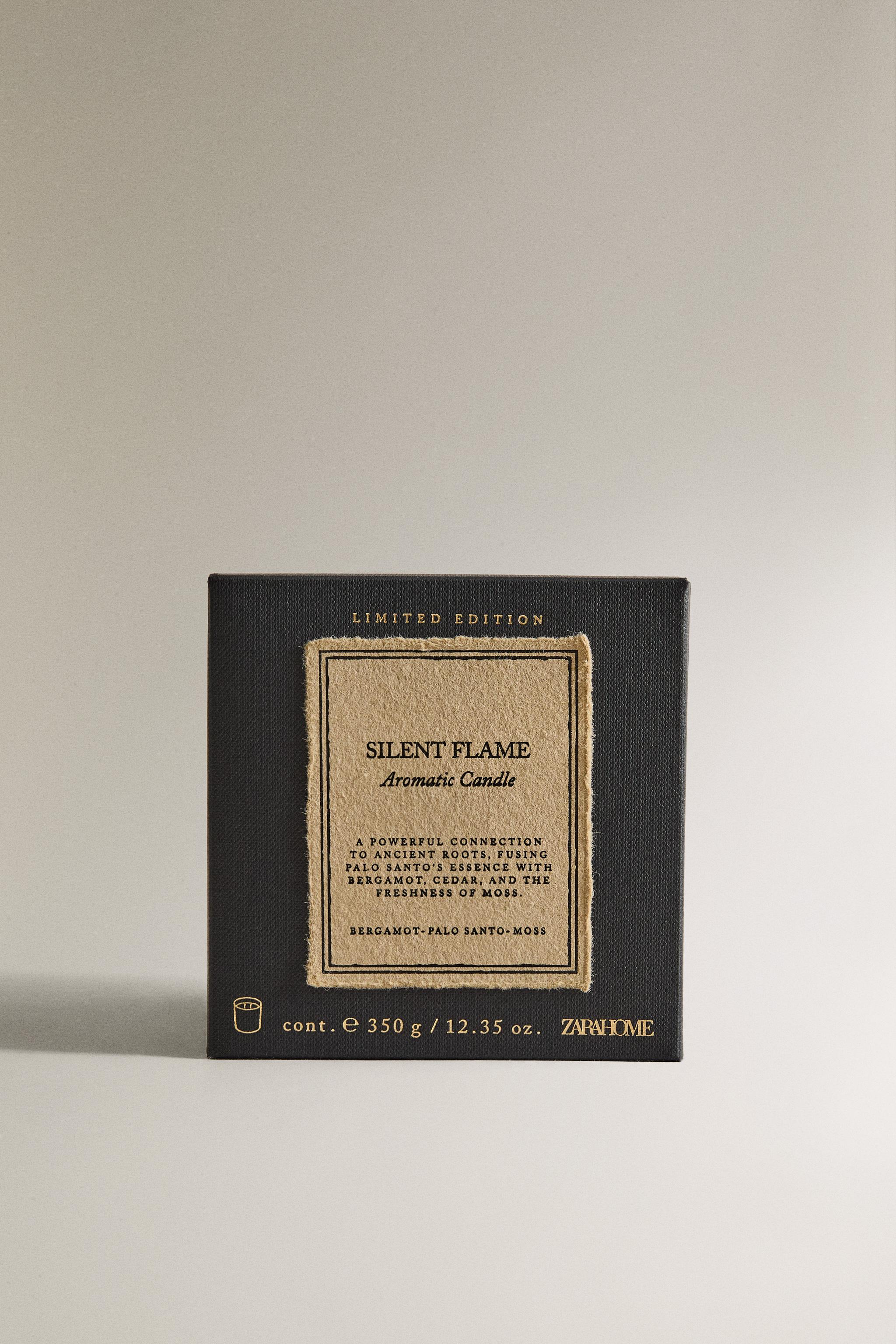 (350 G) SILENT FLAME SCENTED CANDLE