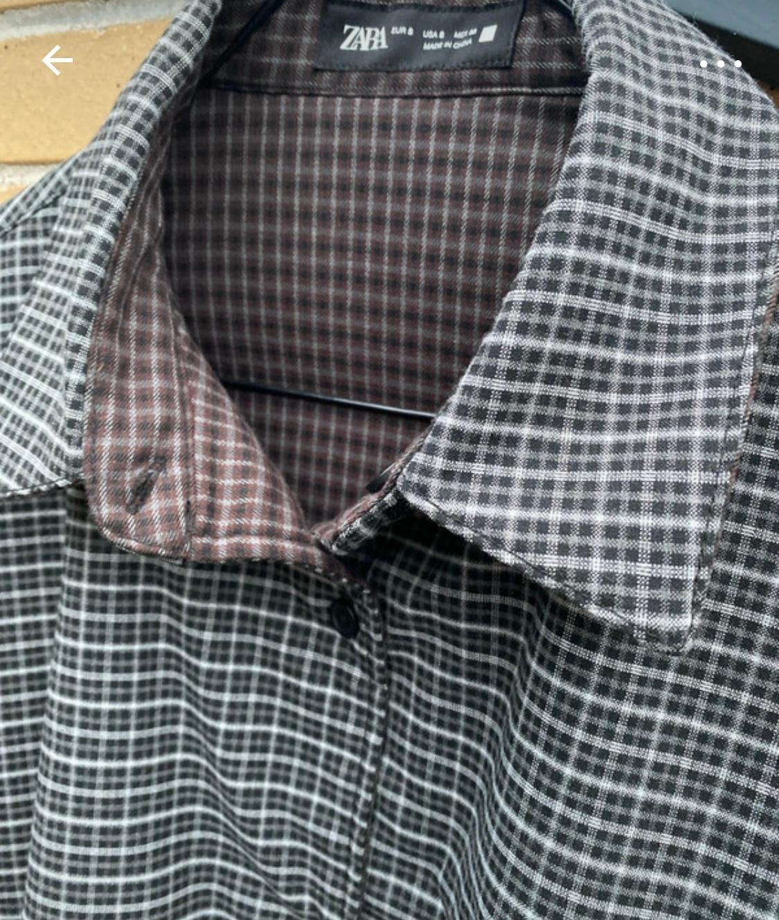 REVERSIBLE CHECK OVERSHIRT - Image 3