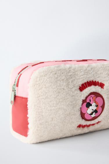 MINNIE MOUSE © DISNEY FAUX SHEARLING TOILETRY BAG - Pink by Zara - Image 2