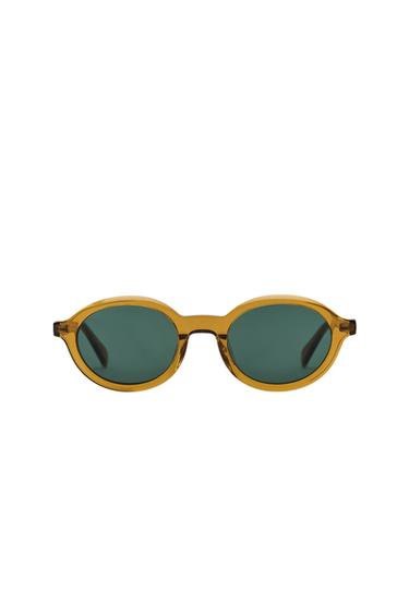 PREPPY OVALE SONNENBRILLE - Gelb von Zara