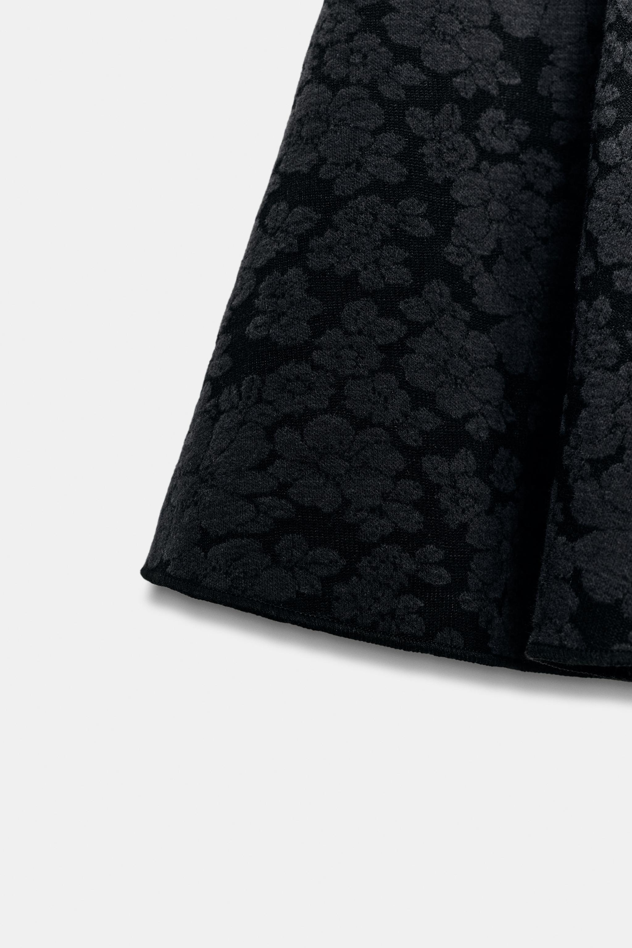 SHORT JACQUARD DRESS