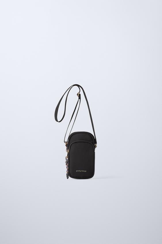 PORTA MÓVIL BÁSICO Negro ZARA Chile