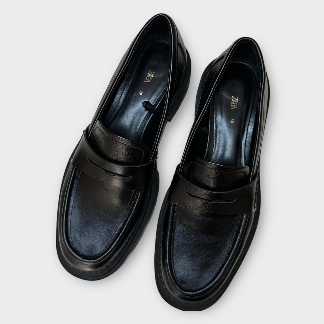 LUG SOLE LEATHER LOAFERS - Image 3