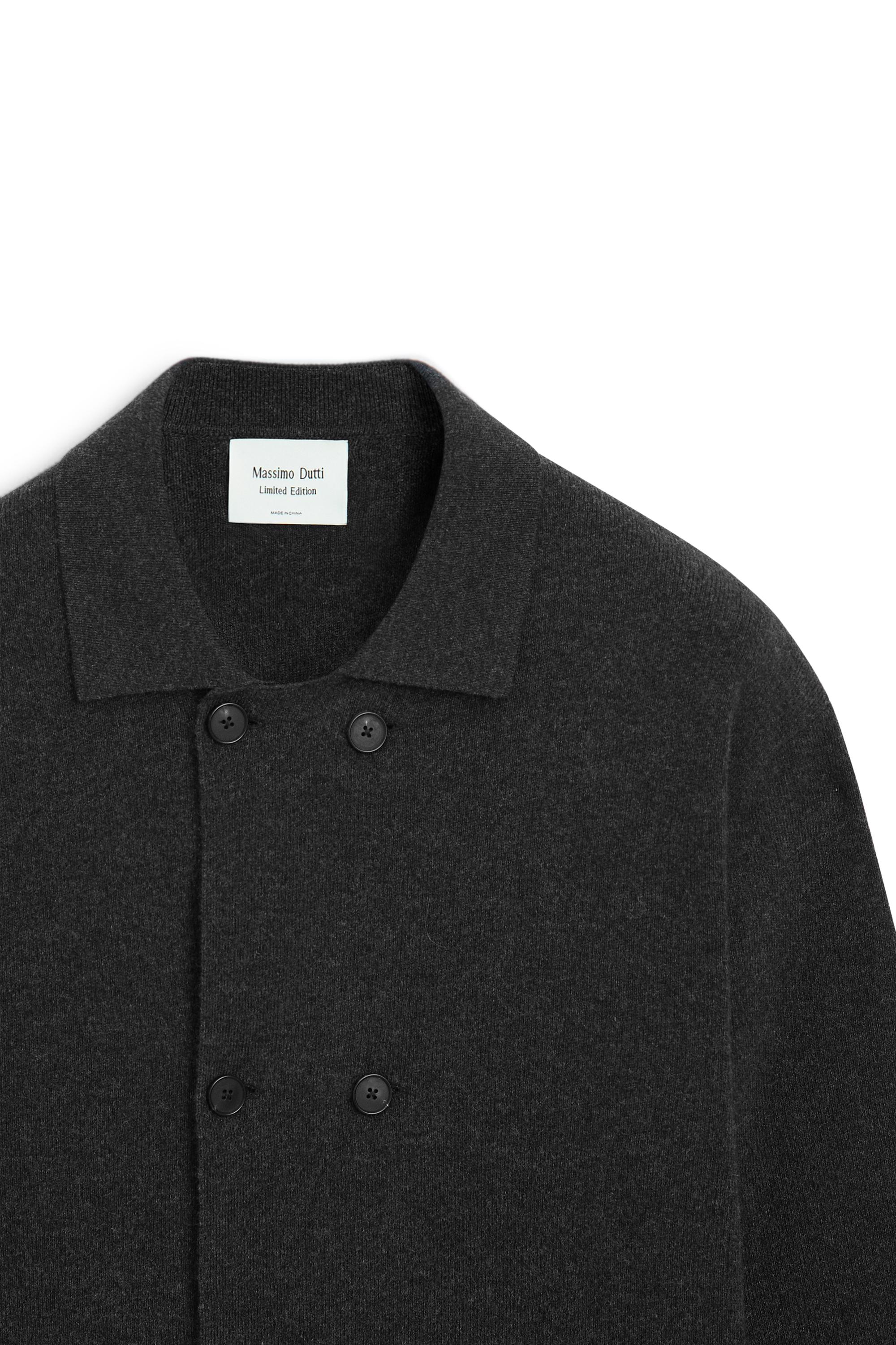 Double-breasted knit cardigan - LIMITED EDITION