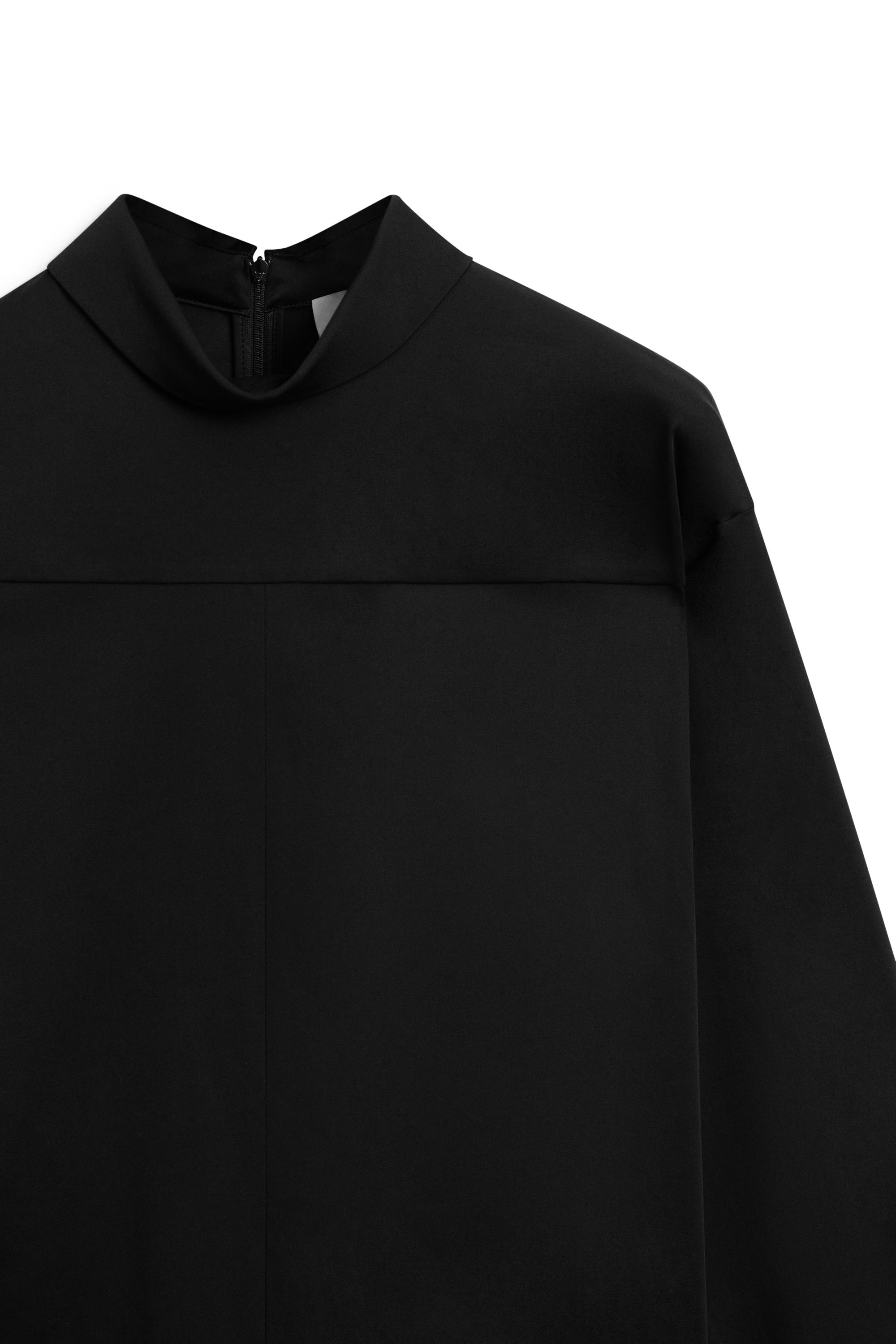 High neck zipper blouse - LIMITED EDITION