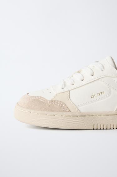 BASKET EN MATIÈRES VARIÉES - Blanc de Zara - Image 3