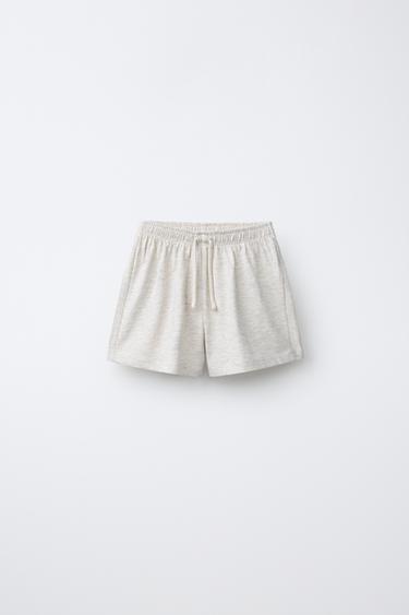BASIC BERMUDA SHORTS - Sand / Marl by Zara - Image 0