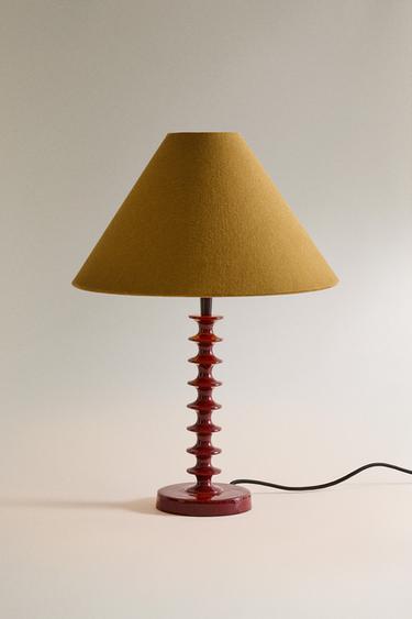 LAMPE DE TABLE RELIEFS - Bordeaux de Zara - Image 1