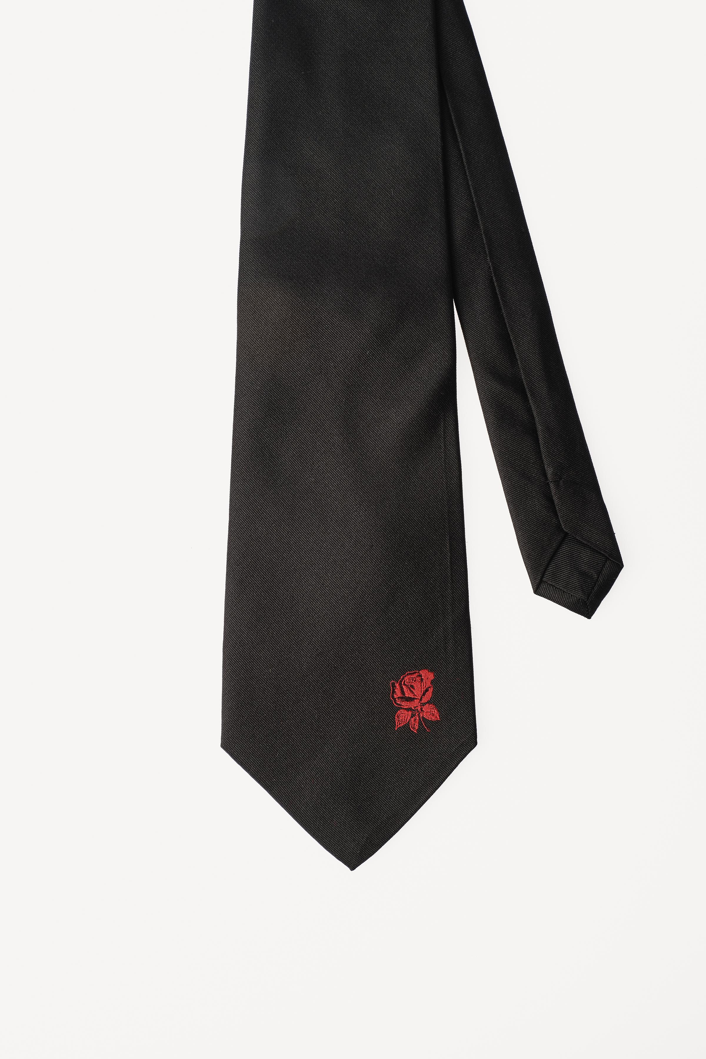 100% SILK EMBROIDERED TIE WILLY CHAVARRIA X ZARA - Sky blue | ZARA