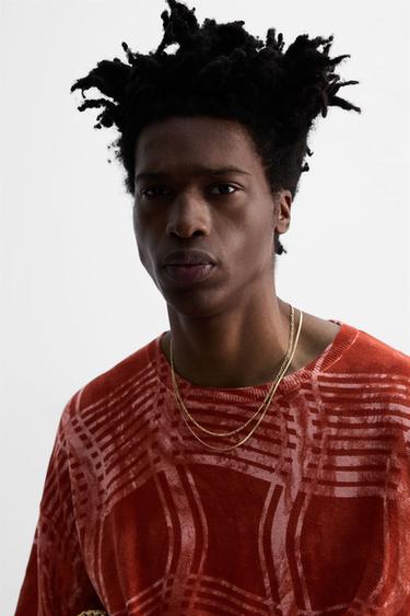 GRAPHIC PRINT SWEATER © OTIS KWAME KYE QUAICOE - Red by Zara - Image 4
