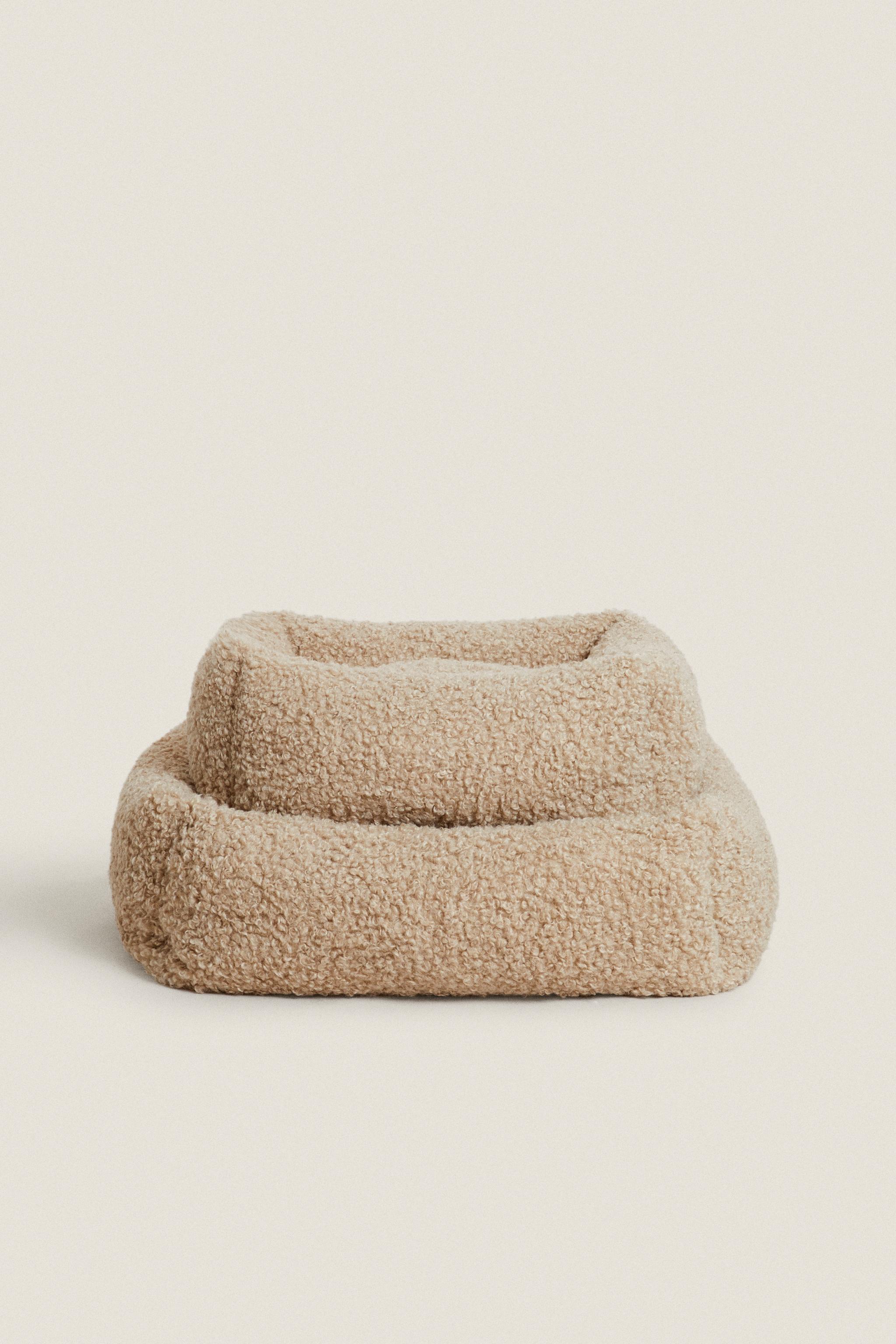 FAUX SHEARLING PET BED Beige ZARA United States