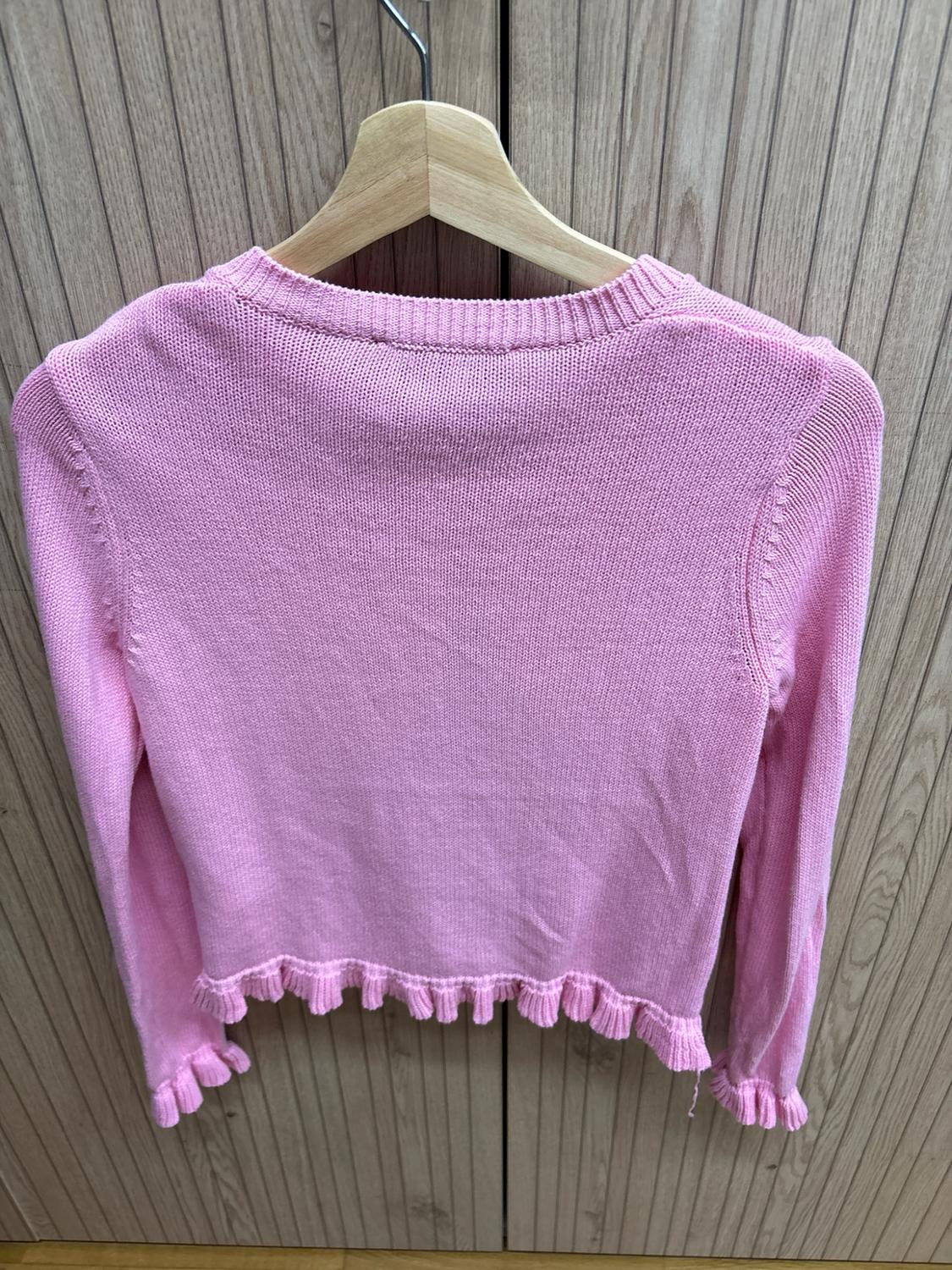 RUFFLED KNIT CARDIGAN - Image 4