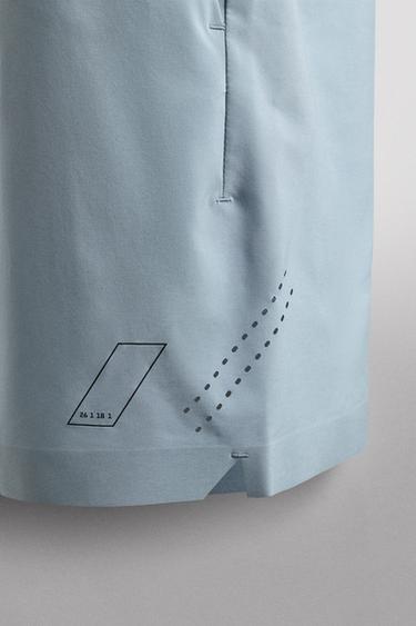 SHORT D'ENTRAÎNEMENT 9" - Bleu clair de Zara - Image 3