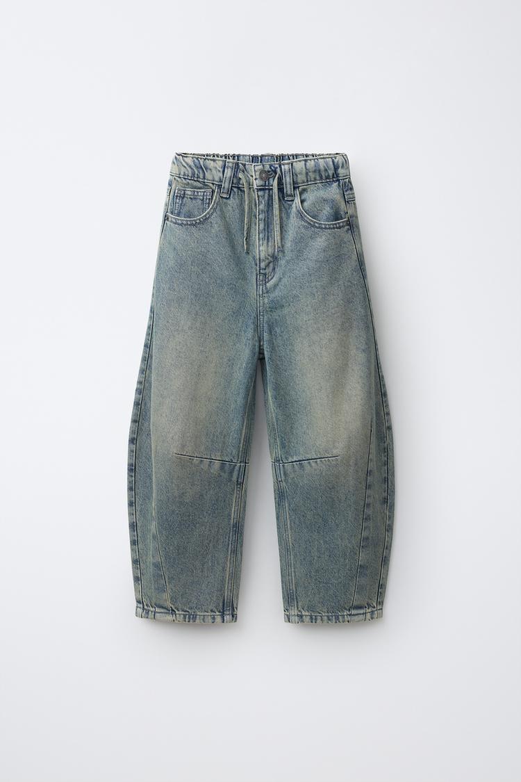 Jeans barrel lavado