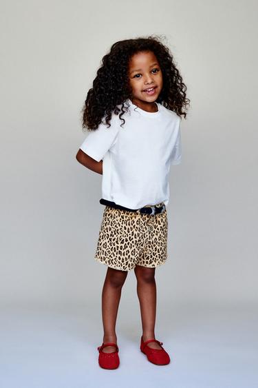 BERMUDA ANIMAL PRINT - Marron de Zara - Image 4
