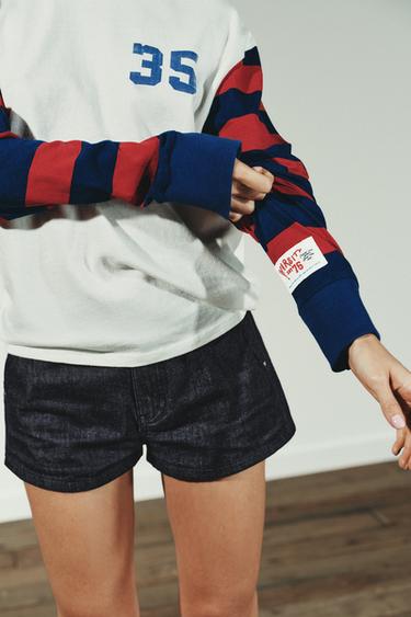 VARSITY STRIPED T-SHIRT - Multicoloured by Zara - Image 3
