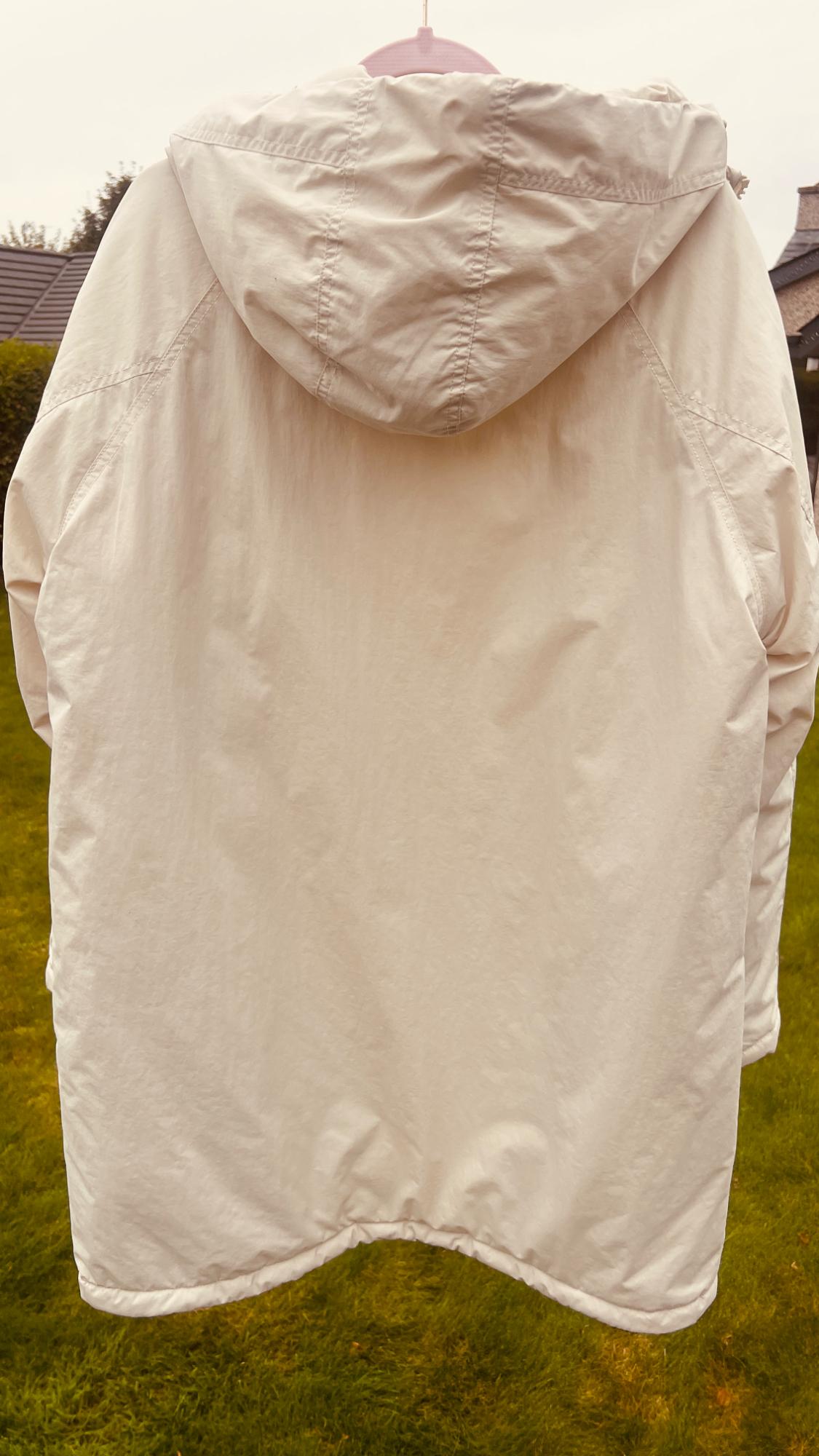 CREAM 3/4 LONG PUFFER COAT - Image 4