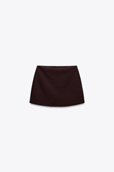 Zara SKORT - Maroon