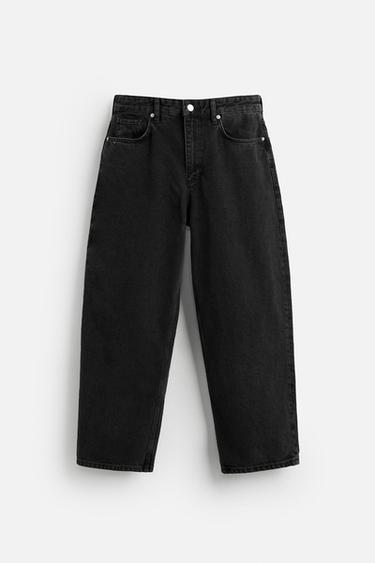 JEAN FUSELÉ LARGE - Noir de Zara - Image 5
