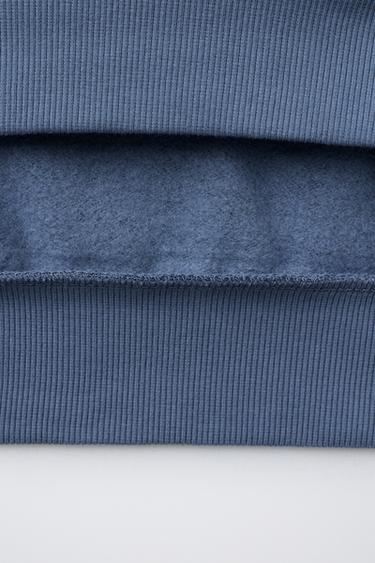 LABEL SWEATSHIRT AND JOGGERS SET - Blue by Zara - Image 7