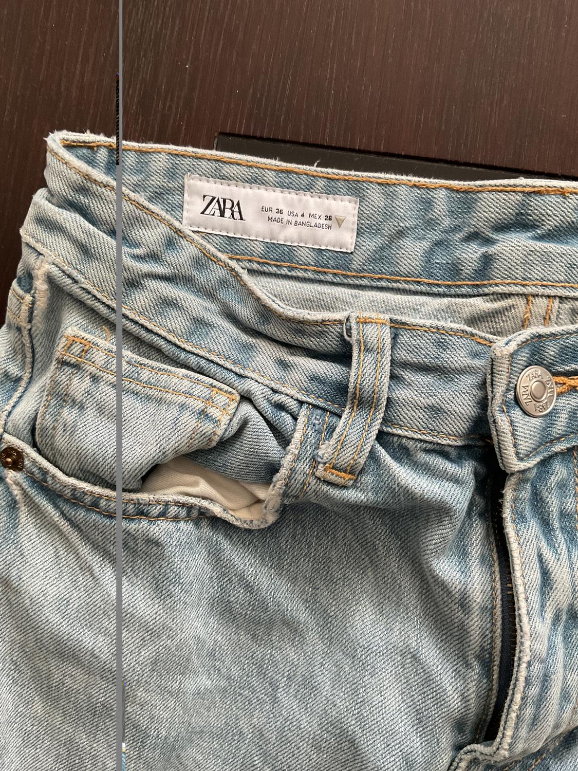 TRF WIDE-LEG MID-WAIST JEANS - Image 2