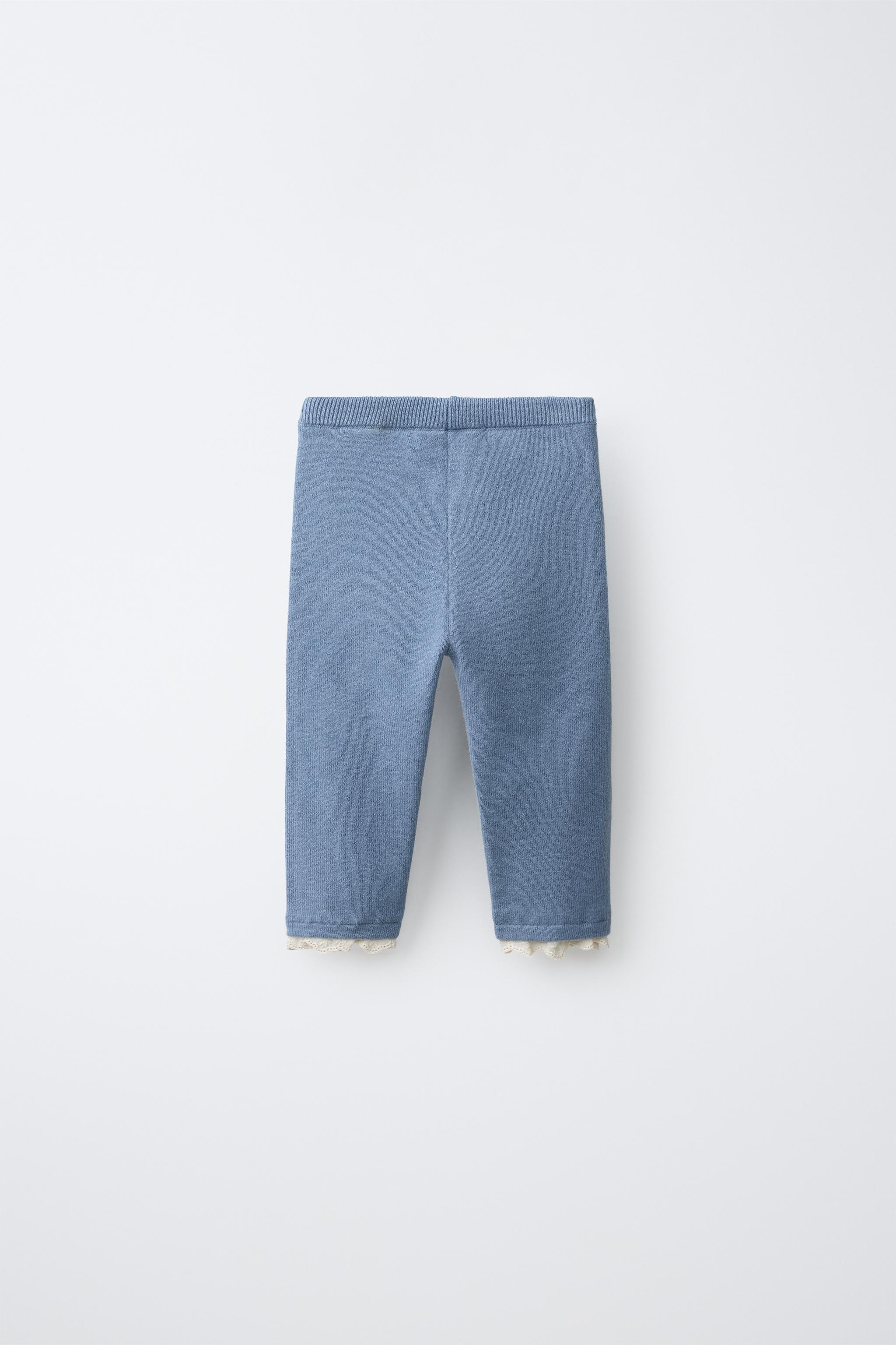 LEGGING EN MAILLE À DENTELLE