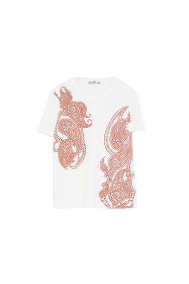 RUBBERISED PRINT T-SHIRT