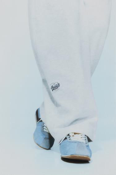 BARREL JOGGING TROUSERS - Grey marl by Zara